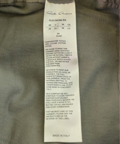 Rick Owens กางเกง อื่น