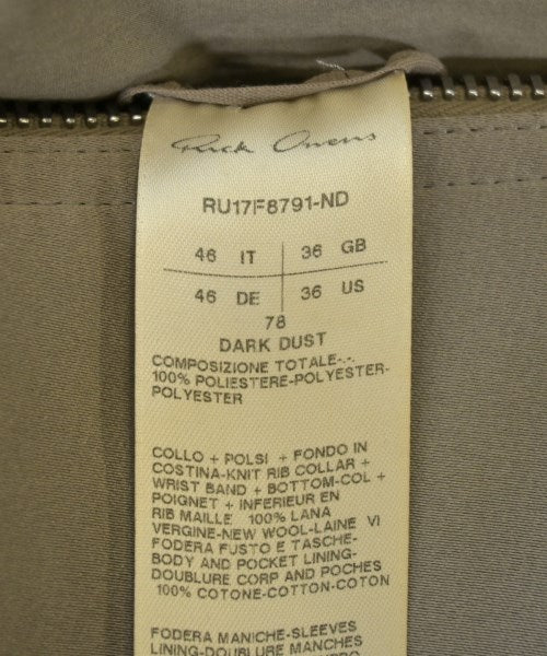 Rick Owens แจ็คเก็ตเบลาส์