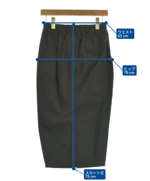 Rick Owens กระโปรงยาว/แม็กซี่ยาว