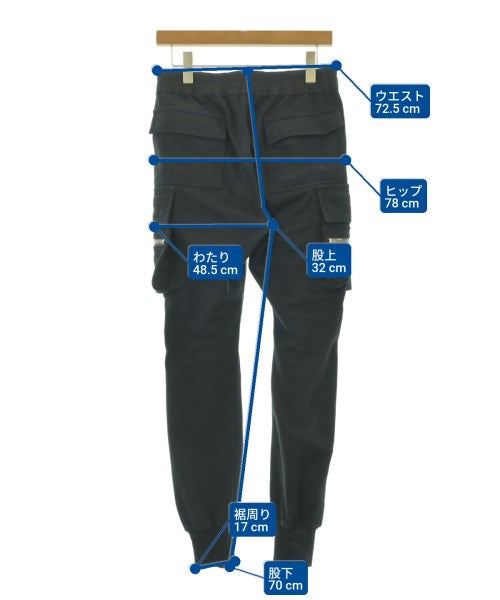 Rick Owens กางเกงมีกระเป๋าข้างกางเกง2-4 กระเป๋า