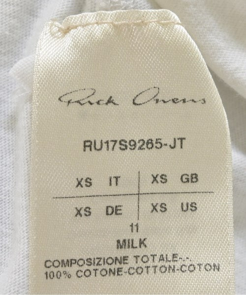 Rick Owens เสื้อยืด/เสื้อท็อปส์