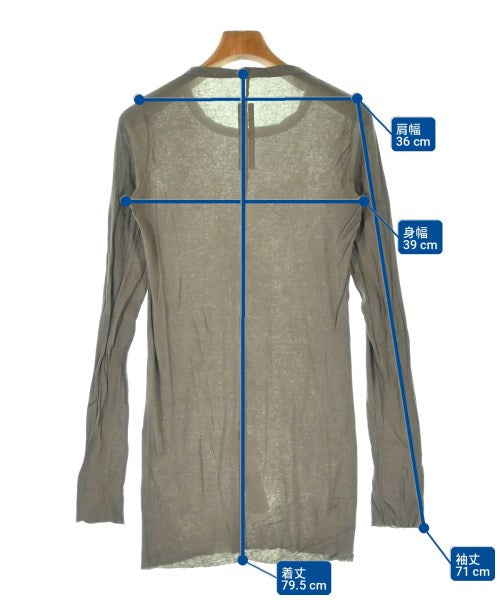 Rick Owens เสื้อยืด/เสื้อท็อปส์