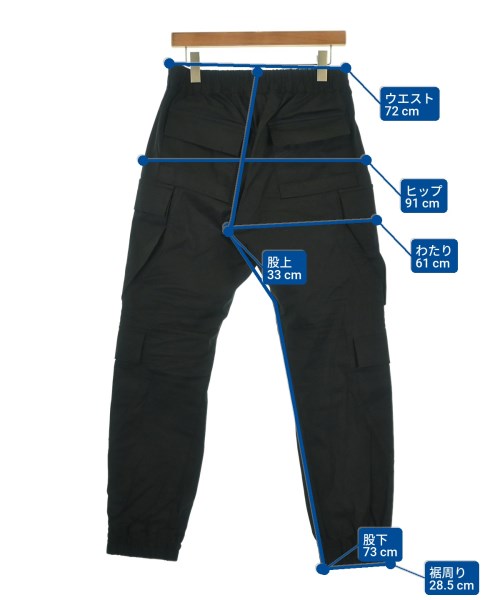 Rick Owens กางเกงมีกระเป๋าข้างกางเกง2-4 กระเป๋า