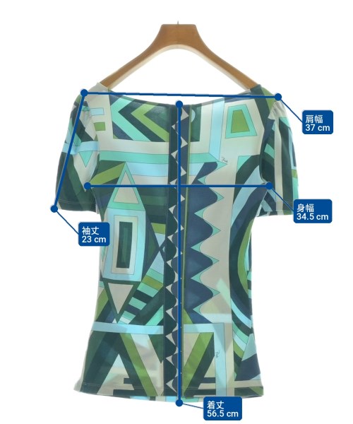 EMILIO PUCCI เสื้อยืด/เสื้อท็อปส์