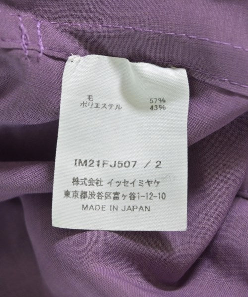 ISSEY MIYAKE เดรสที่เป็นเสื้อเชิ้ตตัวยาว