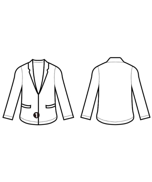 ISSEY MIYAKE แจ็คเก็ตลำลอง