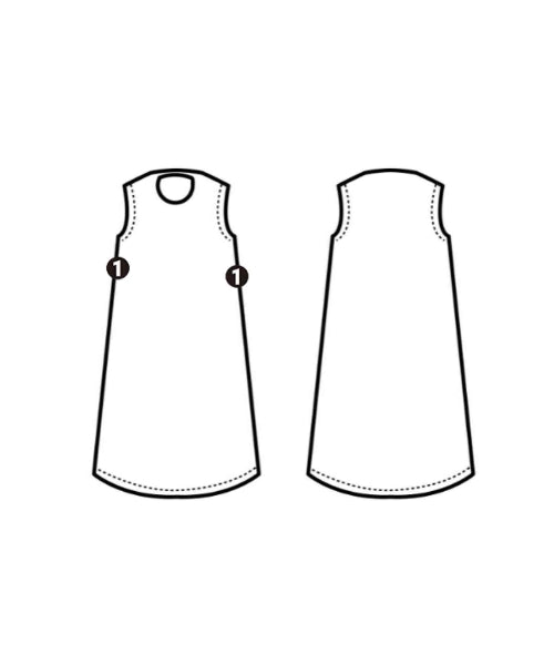 ISSEY MIYAKE ชุดเดรส
