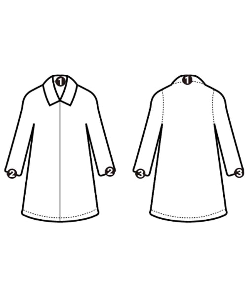 ISSEY MIYAKE เสื้อโค้ท