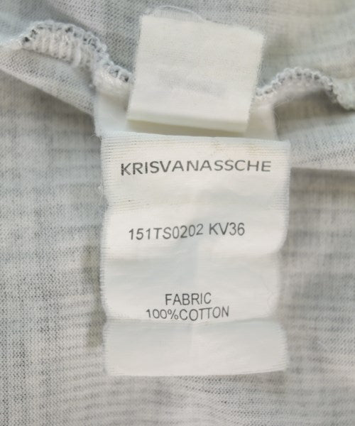 KRIS VAN ASSCHE เสื้อยืด/เสื้อท็อปส์