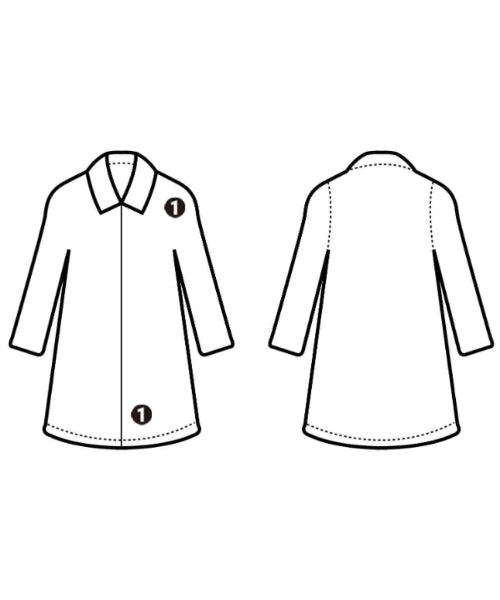 ARTS&SCIENCE เสื้อโค้ทเชสเตอร์ฟิลด์