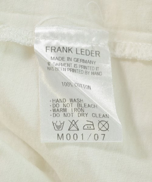 FRANK LEDER เสื้อยืด/เสื้อท็อปส์