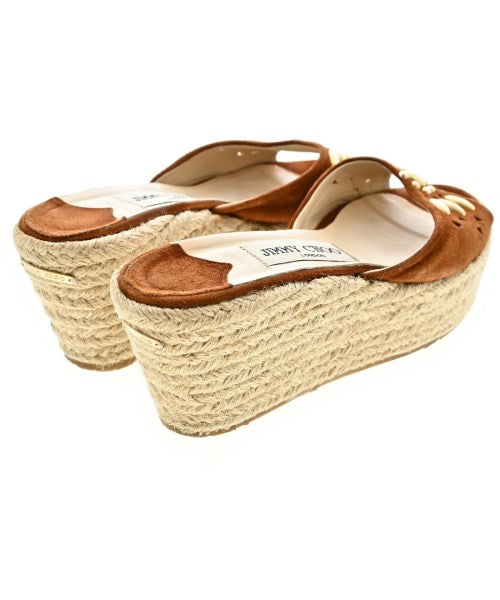 JIMMY CHOO รองเท้าพื้นเชือกสาน