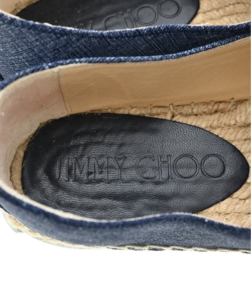 JIMMY CHOO รองเท้าพื้นเชือกสาน