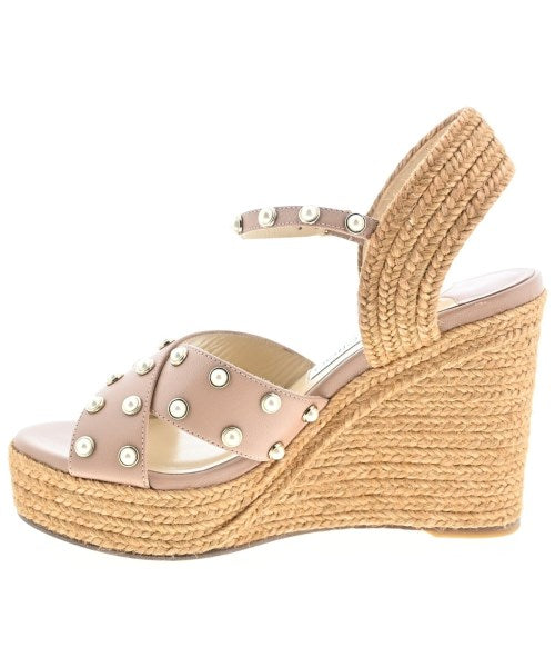 JIMMY CHOO รองเท้าพื้นเชือกสาน