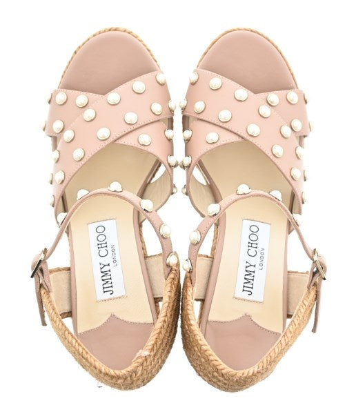 JIMMY CHOO รองเท้าพื้นเชือกสาน