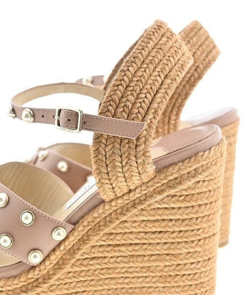 JIMMY CHOO รองเท้าพื้นเชือกสาน