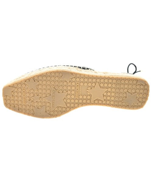 JIMMY CHOO รองเท้าพื้นเชือกสาน
