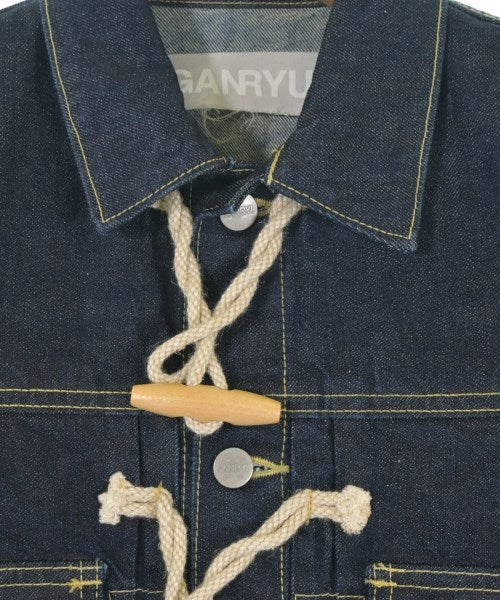 GANRYU แจ็คเก็ตยีนส์