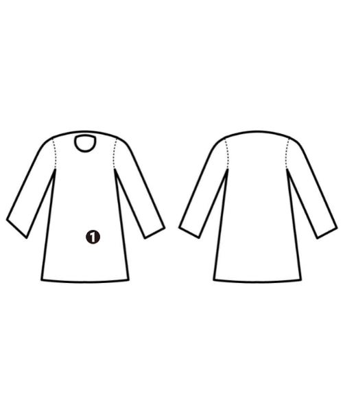 MARANT ETOILE เดรสที่เป็นเสื้อเชิ้ตตัวยาว