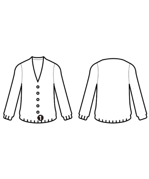 REGULATION Yohji Yamamoto เสื้อกันหนาว