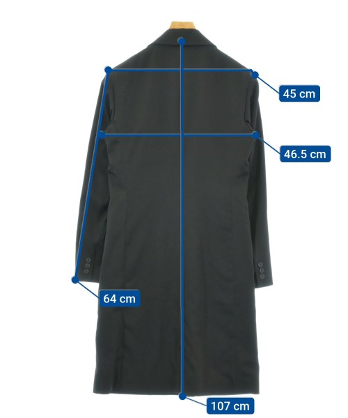 REGULATION Yohji Yamamoto เสื้อโค้ทเชสเตอร์ฟิลด์