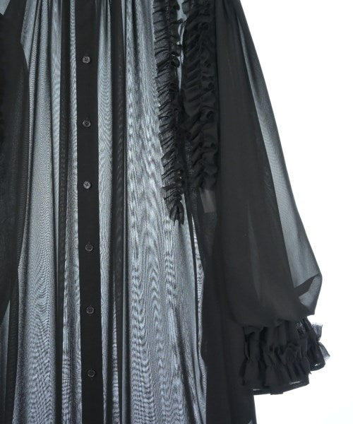 noir kei ninomiya เดรสที่เป็นเสื้อเชิ้ตตัวยาว