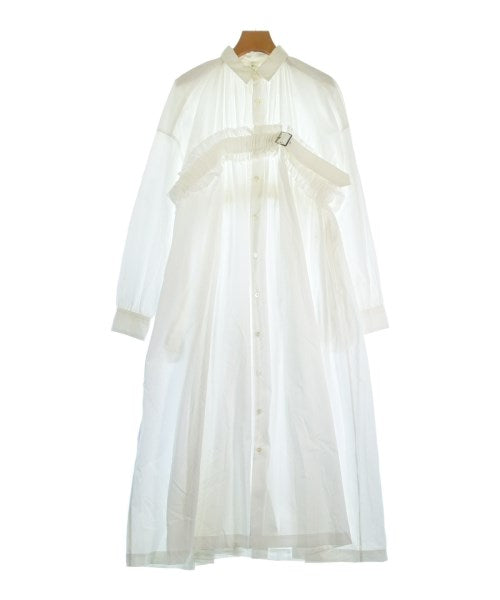 noir kei ninomiya เดรสที่เป็นเสื้อเชิ้ตตัวยาว