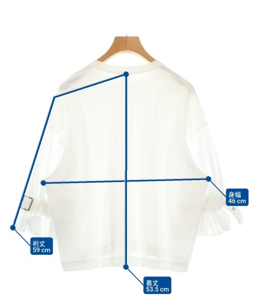 noir kei ninomiya เสื้อยืด/เสื้อท็อปส์