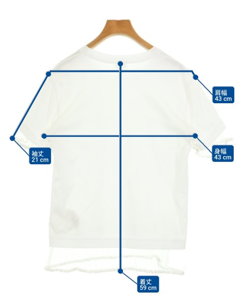 noir kei ninomiya เสื้อยืด/เสื้อท็อปส์