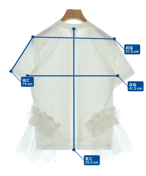 noir kei ninomiya เสื้อยืด/เสื้อท็อปส์