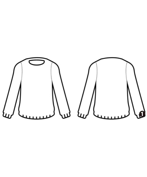 ami เสื้อกันหนาว