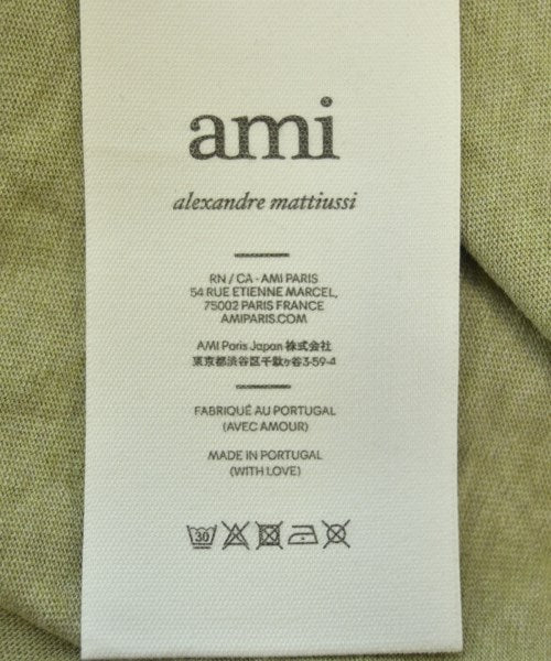 ami เสื้อยืด/เสื้อท็อปส์