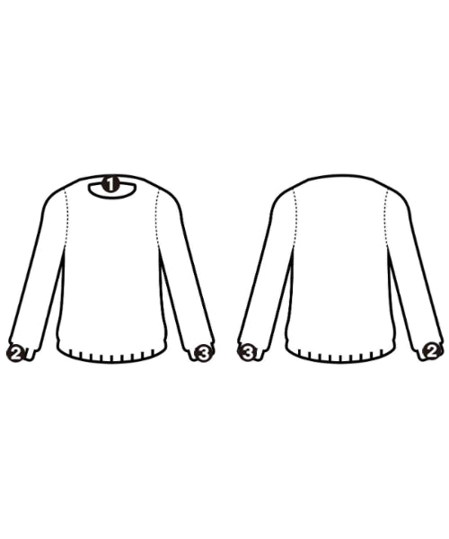 ami เสื้อกันหนาว