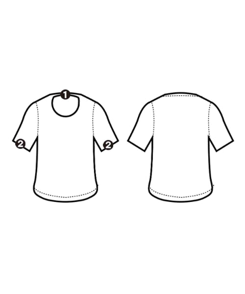 ami เสื้อยืด/เสื้อท็อปส์