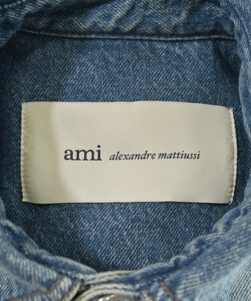 ami แจ็คเก็ตยีนส์