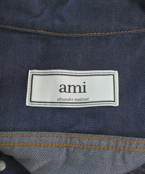 ami แจ็คเก็ตยีนส์