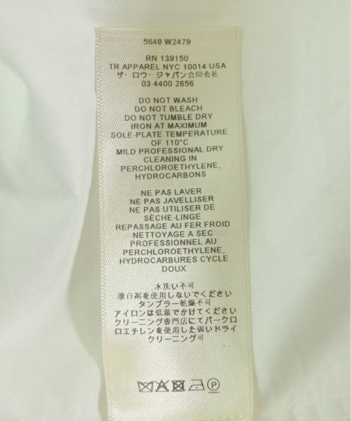 THE ROW เสื้อลำลอง