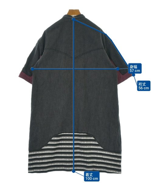 UNDER COVER เดรสที่เป็นเสื้อเชิ้ตตัวยาว