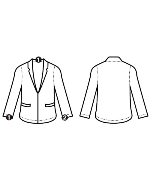 LANVIN แจ็คเก็ตลำลอง