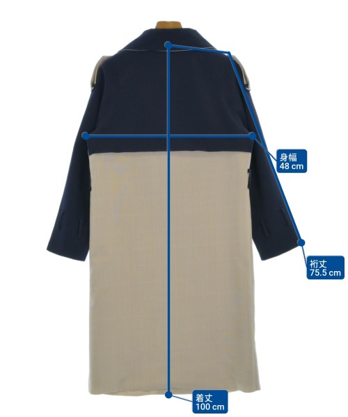 LANVIN เสื้อคลุมคอปก Soutien