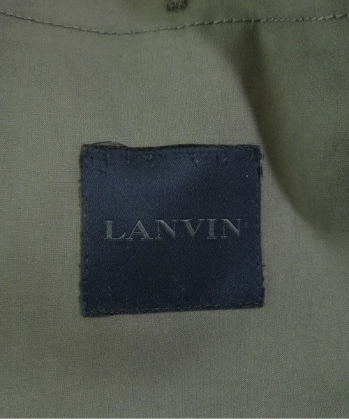 LANVIN เสื้อคลุมคอปก Soutien