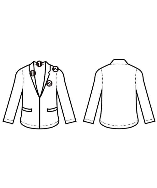 KENZO เบลเซอร์/แจ็คเก็ตสูท