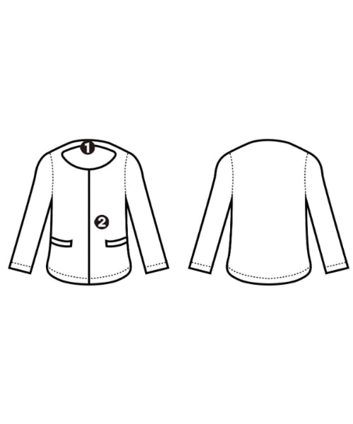 alice+olivia แจ็คเก็ตไม่มีปก