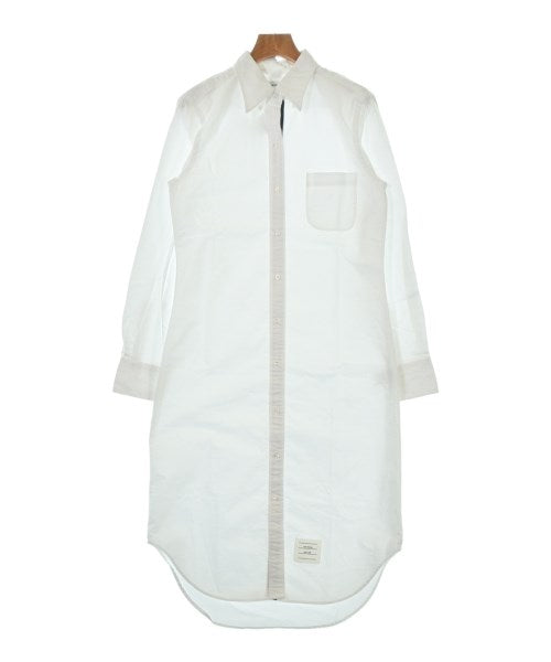 THOM BROWNE เดรสที่เป็นเสื้อเชิ้ตตัวยาว