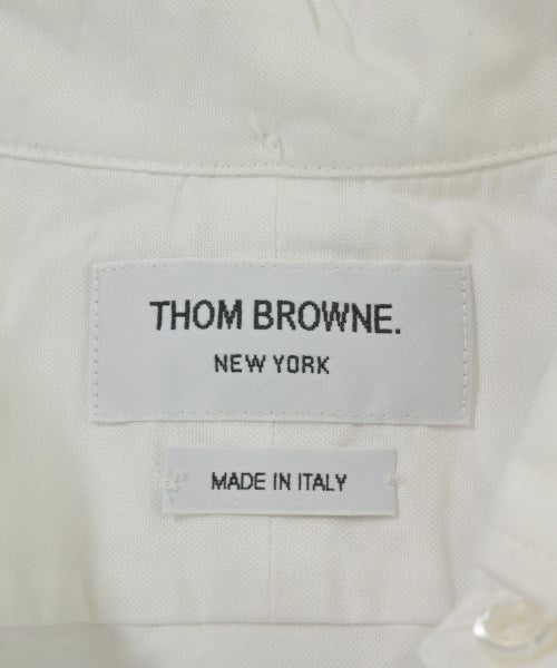 THOM BROWNE เดรสที่เป็นเสื้อเชิ้ตตัวยาว