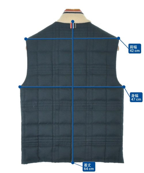 THOM BROWNE แจ็คเก็ตดาวน์/เสื้อกั๊ก
