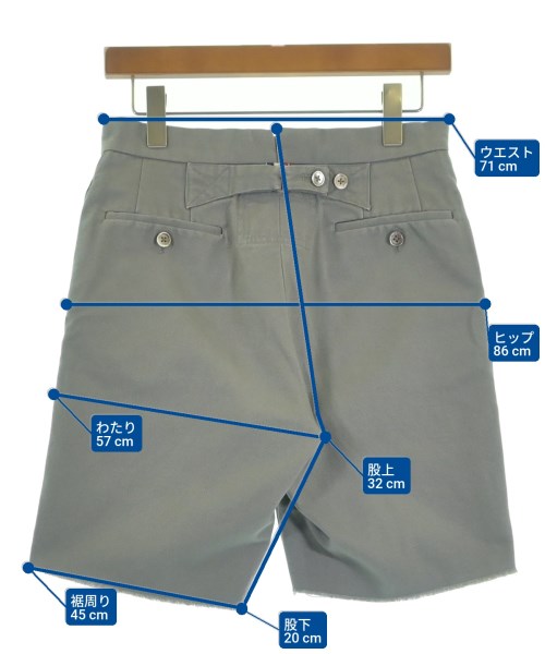 THOM BROWNE กางเกงขาสั้น