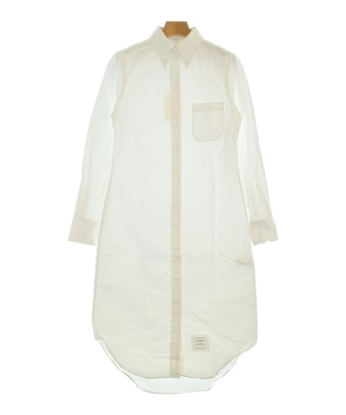 THOM BROWNE เดรสที่เป็นเสื้อเชิ้ตตัวยาว