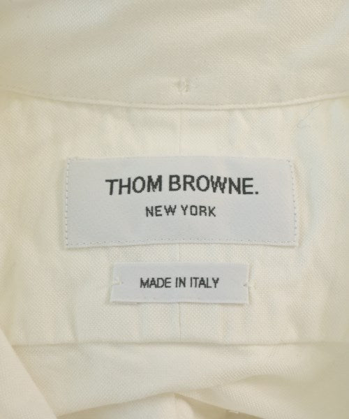 THOM BROWNE เดรสที่เป็นเสื้อเชิ้ตตัวยาว
