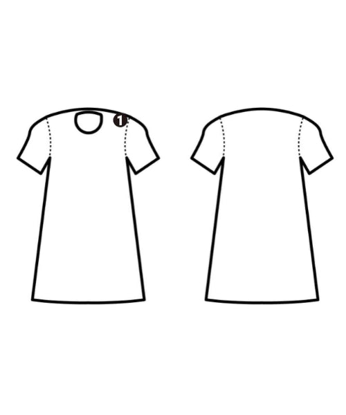 TAKESHI KOSAKA by Y's Pink Label ชุดเดรส